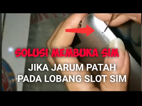 cara memperbaiki slot sim card yang patah